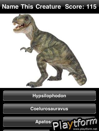 Name This Creature (iPhone/iPod)