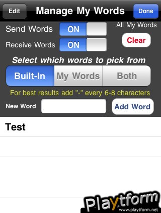 Buzzingo (iPhone/iPod)