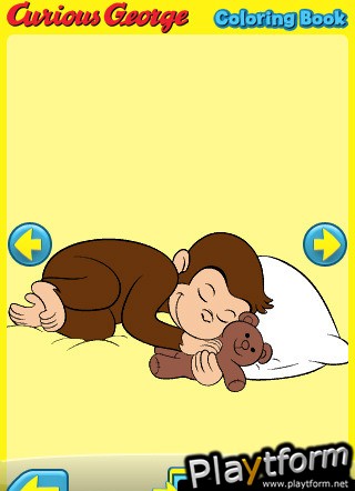 Curious George Coloring Book (iPhone/iPod)