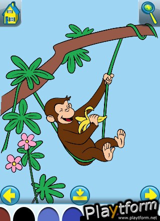 Curious George Coloring Book (iPhone/iPod)