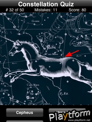 Constellation Quiz (iPhone/iPod)
