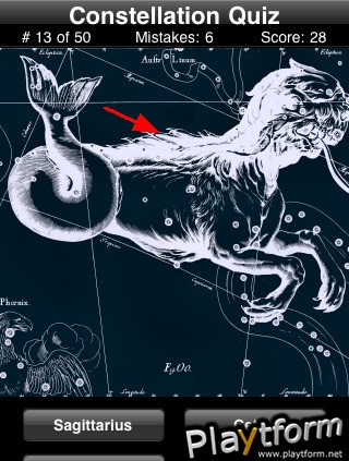 Constellation Quiz (iPhone/iPod)
