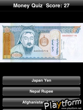Money Quiz (iPhone/iPod)