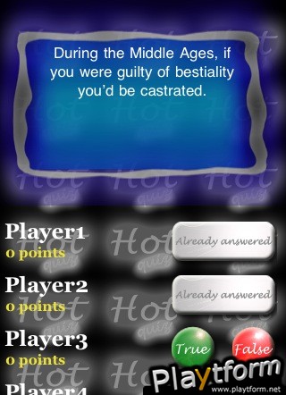 Hot Quiz ! (iPhone/iPod)