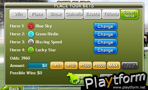 Virtual Horse Racing 3D (iPhone/iPod)