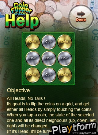 Coin Flipper Puzzle (iPhone/iPod)