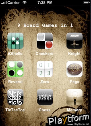 Board Games - iOthello, Checkers, Chess and more... (iPhone/iPod)