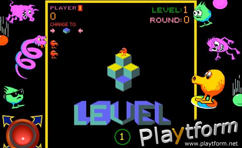Q*Bert Deluxe (iPhone/iPod)