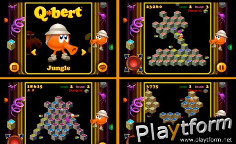 Q*Bert Deluxe (iPhone/iPod)