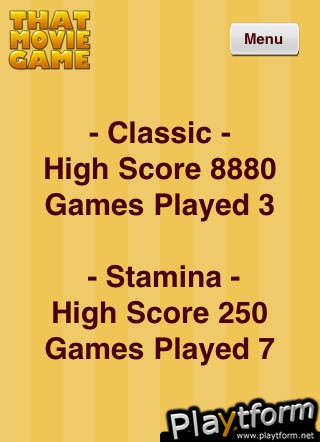 That Movie Game (iPhone/iPod)