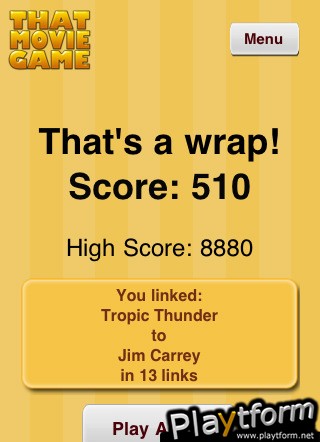 That Movie Game (iPhone/iPod)