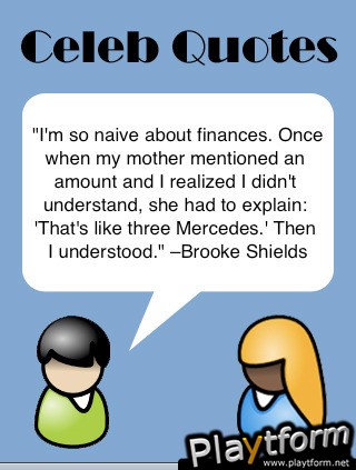 CelebQuotes (iPhone/iPod)