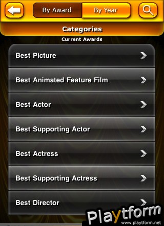 Movie Challenge: Oscars Special (iPhone/iPod)