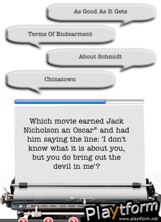 Movie Challenge: Oscars Special (iPhone/iPod)