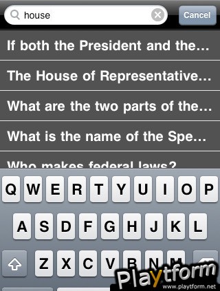 Naturalization Test (iPhone/iPod)
