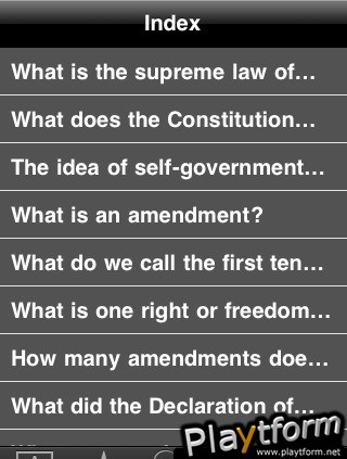 Naturalization Test (iPhone/iPod)