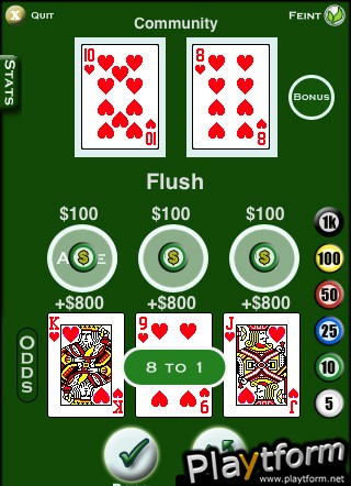 Ride It Out Poker (iPhone/iPod)