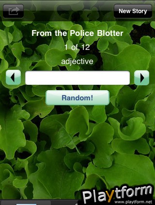 Story Salad (iPhone/iPod)