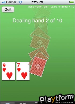 Video Poker Trainer (iPhone/iPod)