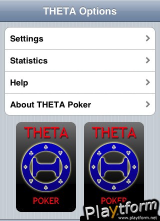 THETA Poker - Texas Hold 'Em (iPhone/iPod)