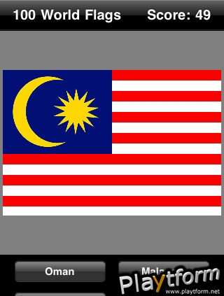 100 World Flags (iPhone/iPod)