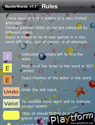 MasterWords (iPhone/iPod)