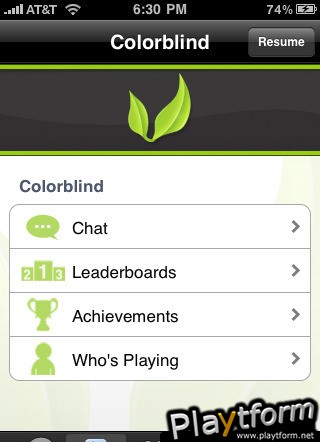 Colorblind (iPhone/iPod)