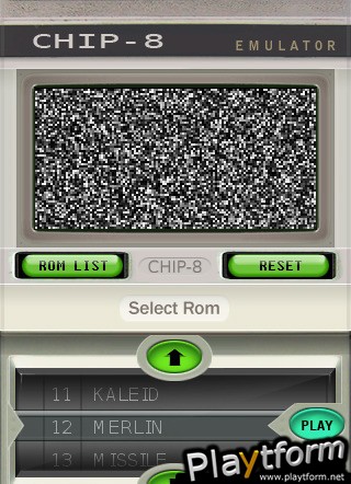 Chip-8 Emulator (iPhone/iPod)