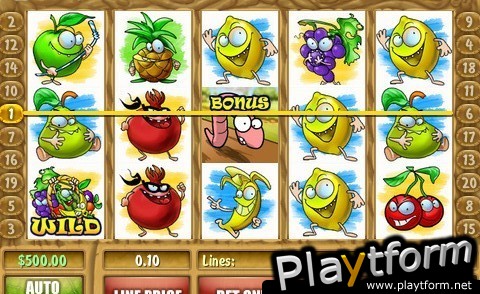 FreakyFruits slots (iPhone/iPod)