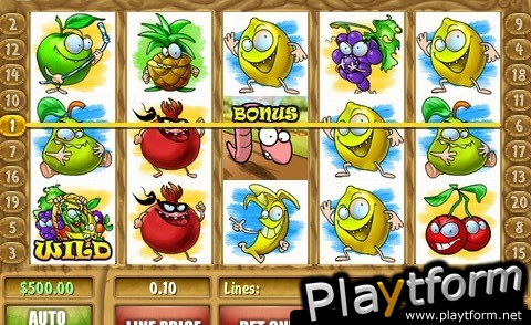 FreakyFruits slots (iPhone/iPod)