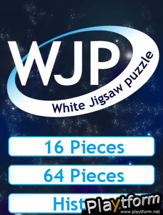 WhiteJigsawPuzzle (iPhone/iPod)