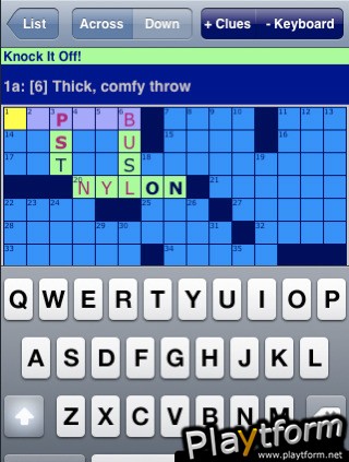 Sunkissed Crosswords - Ink Well 04 (iPhone/iPod)