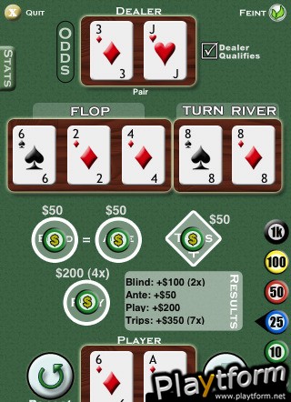 Ultimate Hold'em Poker (iPhone/iPod)