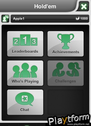 Ultimate Hold'em Poker (iPhone/iPod)
