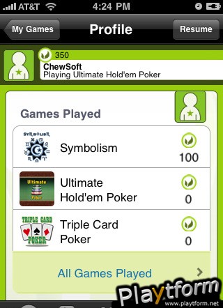 Ultimate Hold'em Poker (iPhone/iPod)