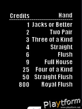 100 Play Poker (iPhone/iPod)