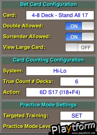 BlackJack Teacher Pro (iPhone/iPod)