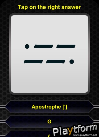 MC Morse Code (iPhone/iPod)
