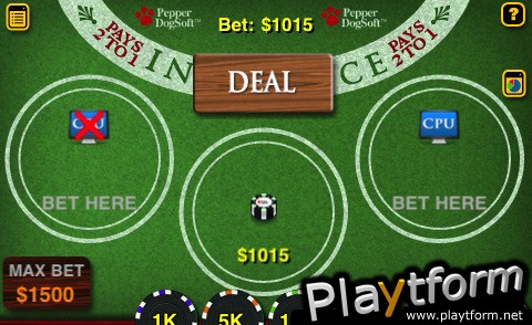 BlackJack 3-Hand Edition (iPhone/iPod)