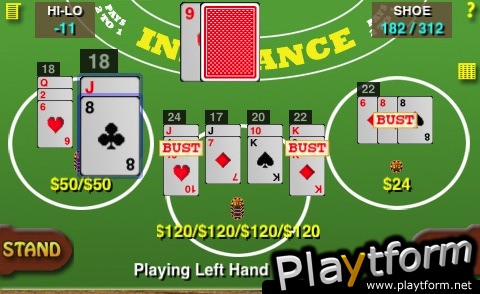 BlackJack 3-Hand Edition (iPhone/iPod)