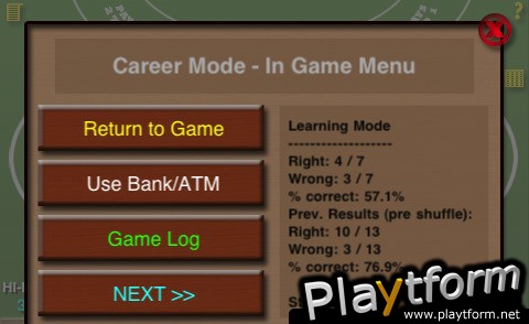 BlackJack 3-Hand Edition (iPhone/iPod)