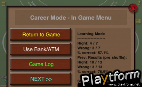 BlackJack 3-Hand Edition (iPhone/iPod)