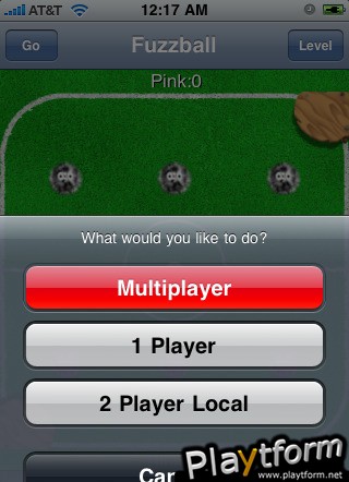 Fuzzball Pro: A multiplayer Billiards / Soccer strategy game (iPhone/iPod)