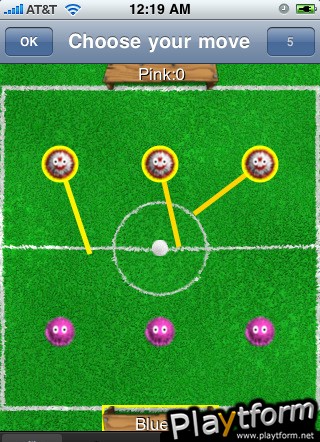 Fuzzball Pro: A multiplayer Billiards / Soccer strategy game (iPhone/iPod)