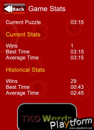 TKO Words (iPhone/iPod)