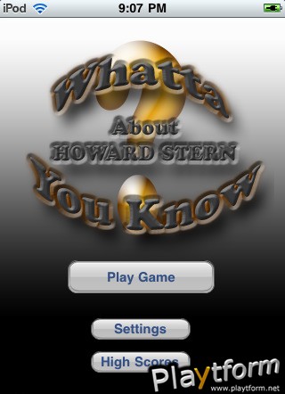 Howard Stern Trivia (iPhone/iPod)