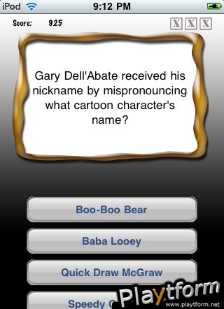 Howard Stern Trivia (iPhone/iPod)