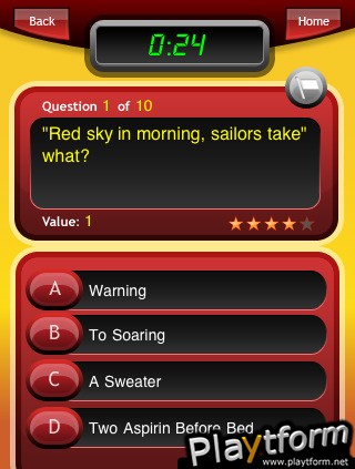 TriviaBurst (iPhone/iPod)