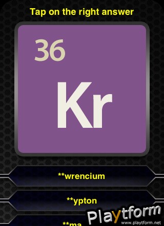 MC Chemical Elements (iPhone/iPod)