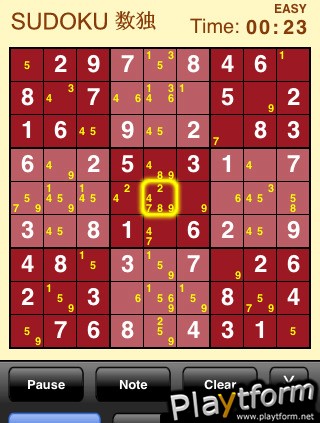 Sudoku (Mighty Mighty Good Games) (iPhone/iPod)